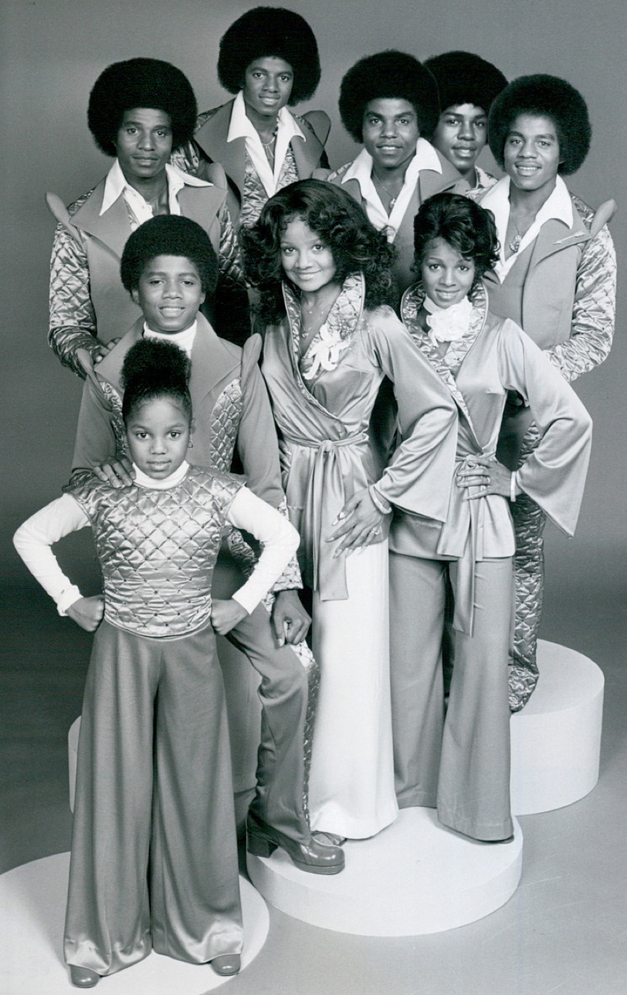 The Jackson family, 1977